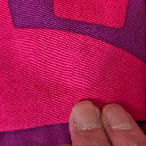 Marimekko Women Dress Silk Unikko Pattern Sleeveless Multicolor Back Zip Size 34 - Picture 10 of 16